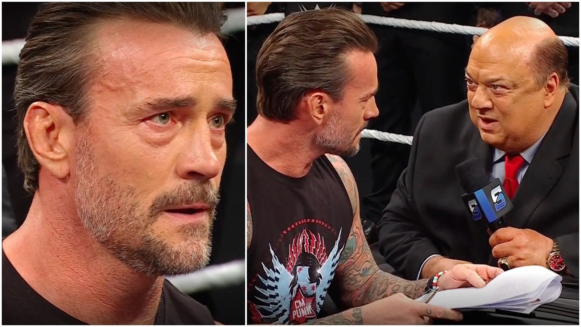 CM Punk and Paul Heyman on SmackDown. [Pictures from SonyLiv