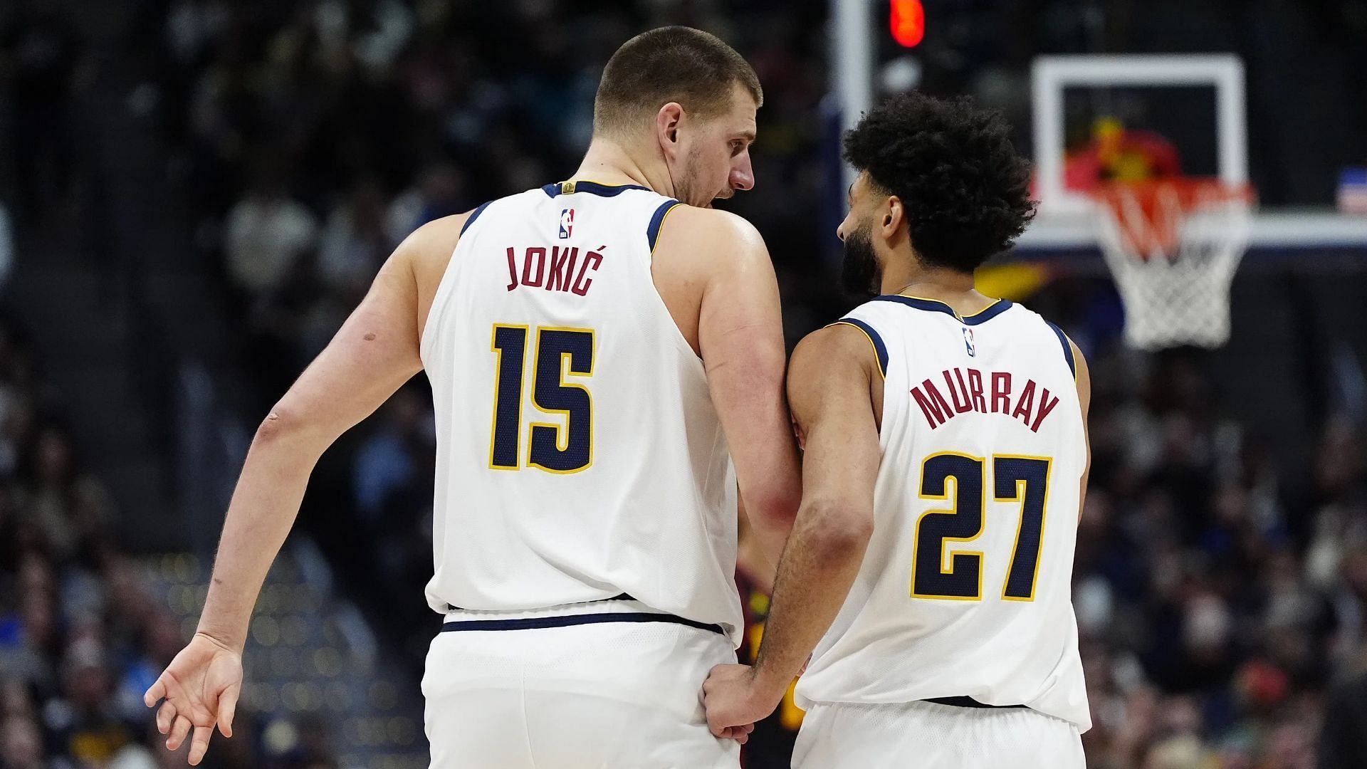 NBA fans react to Nikola Jokic and Jamal Murray being ruled out of Lakers showdown. (Photo: IMAGN)