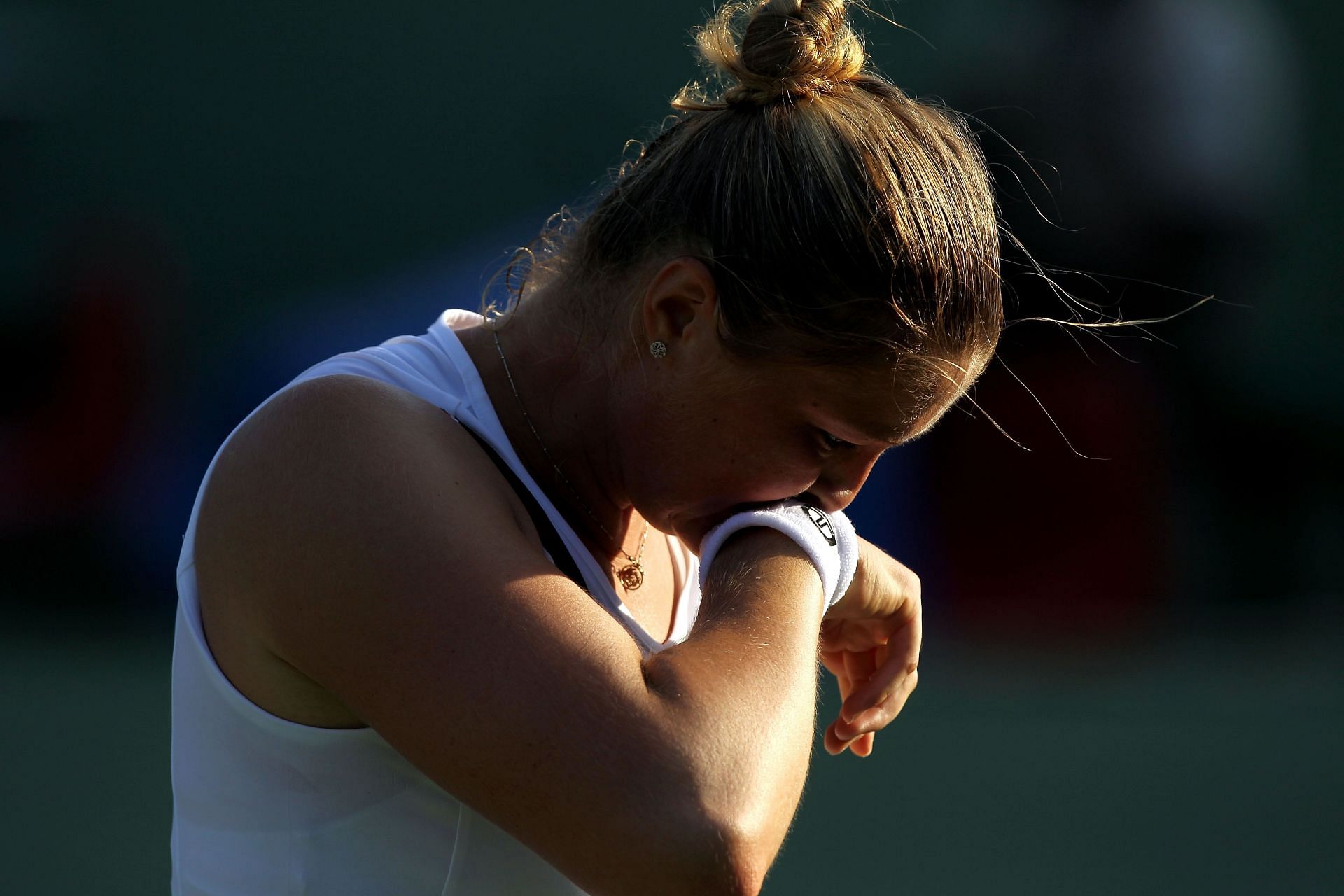 Dinara Safina in a match in 2011- Source: Getty