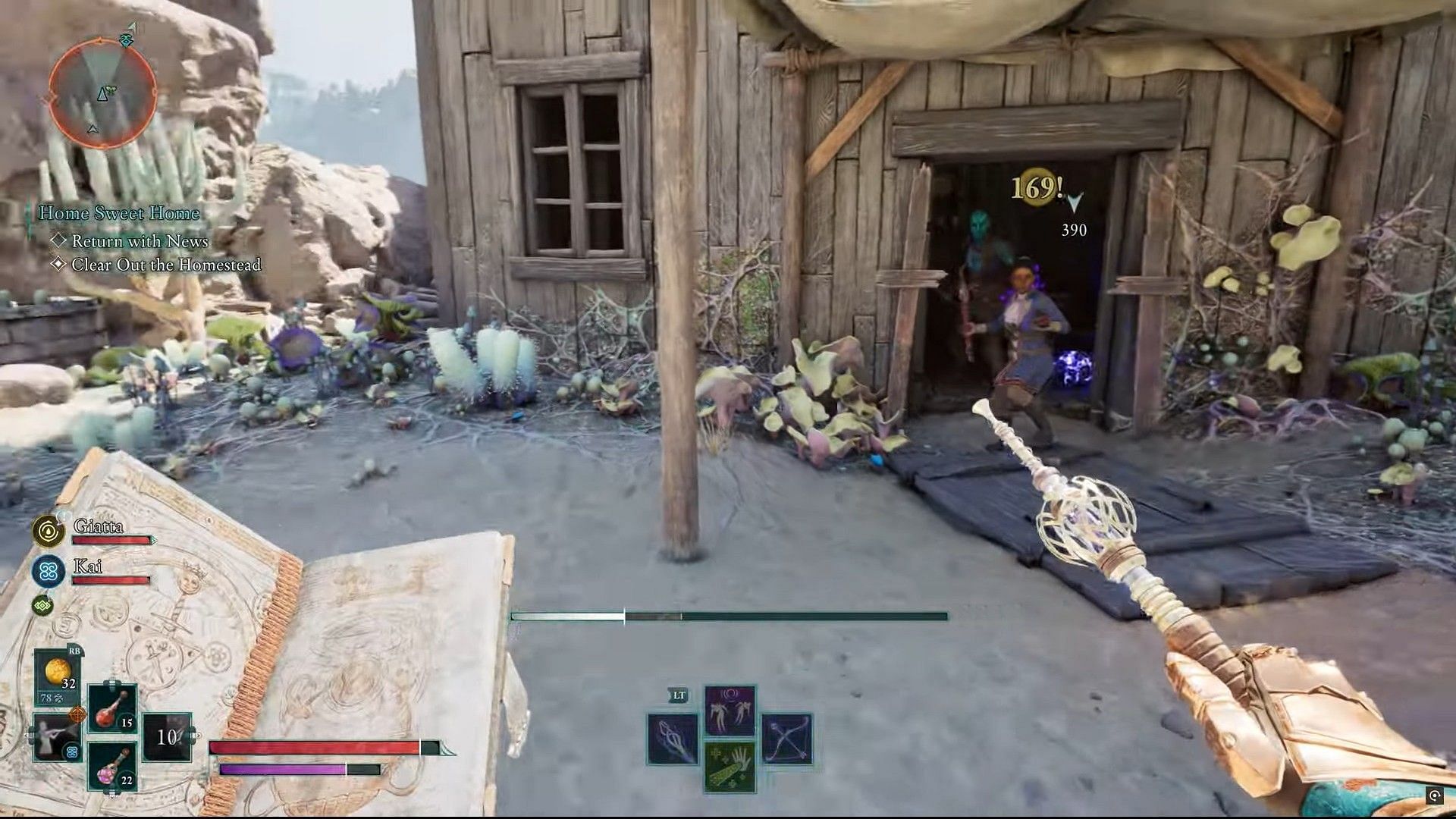 The Dreamthralls ruined this little family and their humble homestead (Image via Sportskeeda Gaming || Xbox Game Studios)