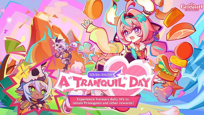Genshin Impact A "Tranquil" Day web event guide: Date, tasks, and rewards
