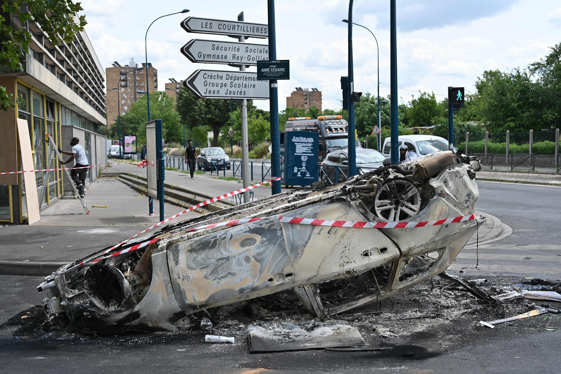 France sees 3rd night of protests over police shooting of teenager - Source: Getty