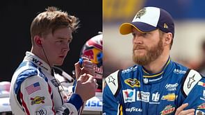 Dale Jr.‘s NASCAR prodigy Connor Zilisch reacts to his pit road penalty during Xfinity Homestead race