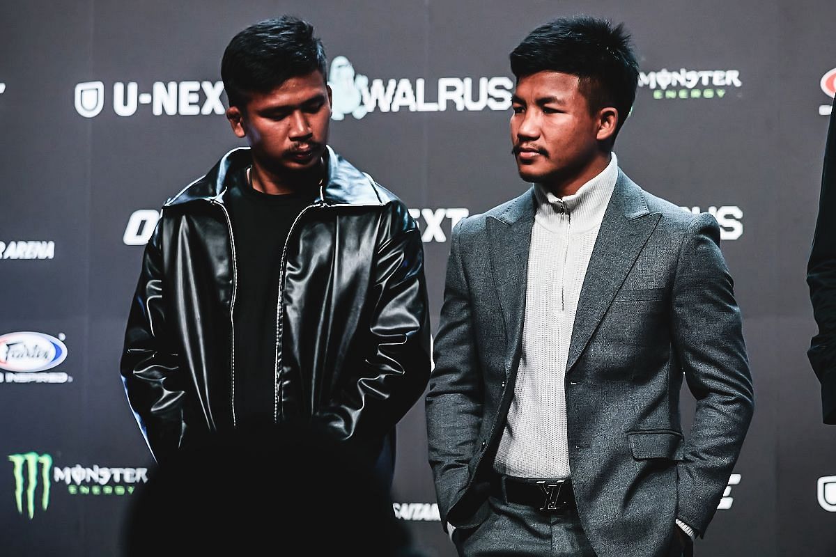 Superlek (left), Rodtang (right) [Photo via ONE Championship]