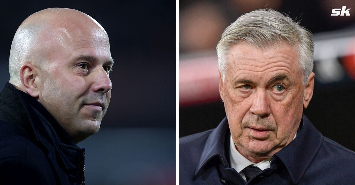 Arne Slot and Carlo Ancelotti (image via Getty)
