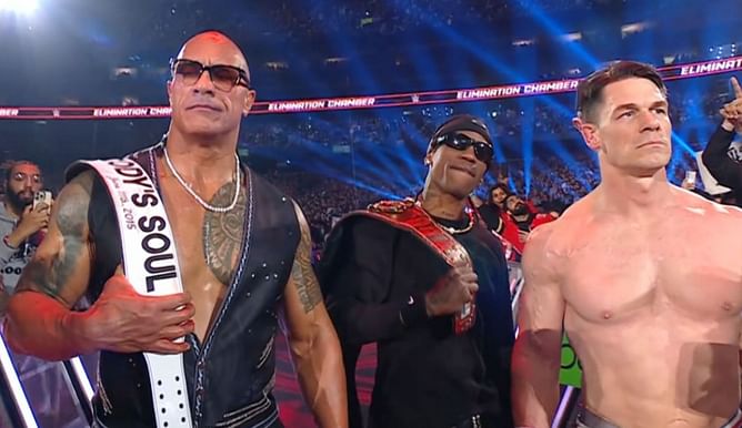 WWE चैंपियन को धोखा देने के बाद The Rock की फैन से हुई बहस, लड़ने के लिए ललकारा! देखें वायरल वीडियो