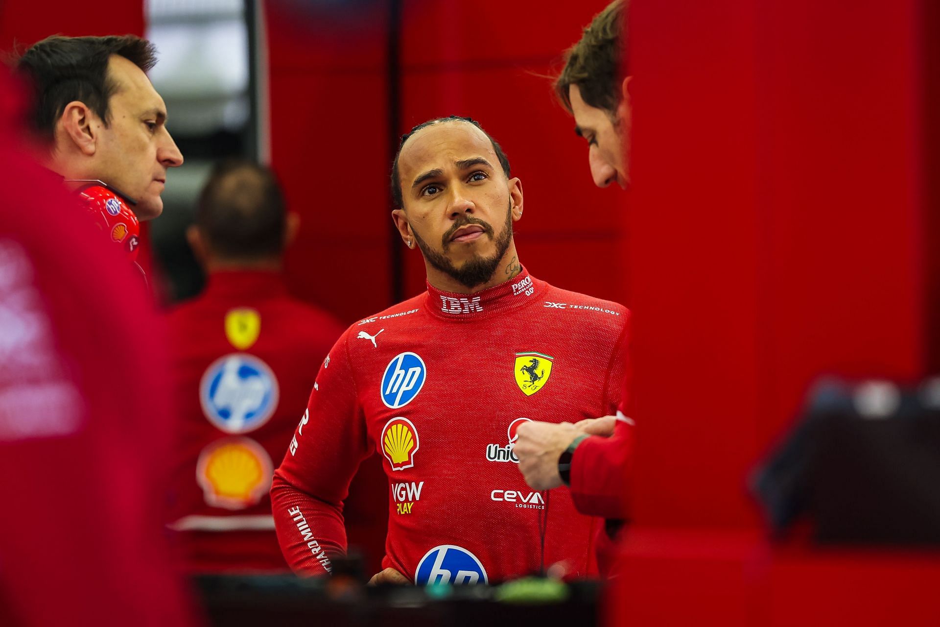 Lewis Hamilton at Formula 1 Testing in Bahrain - Day 2 (ImageSource: Getty)