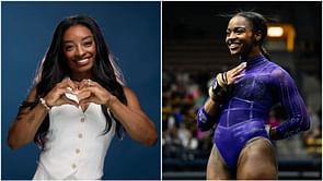 "It's like a dream come true" - Clemson gymnast Brie Clark makes her feelings known on Simone Biles acknowledgement after historic NCAA performance