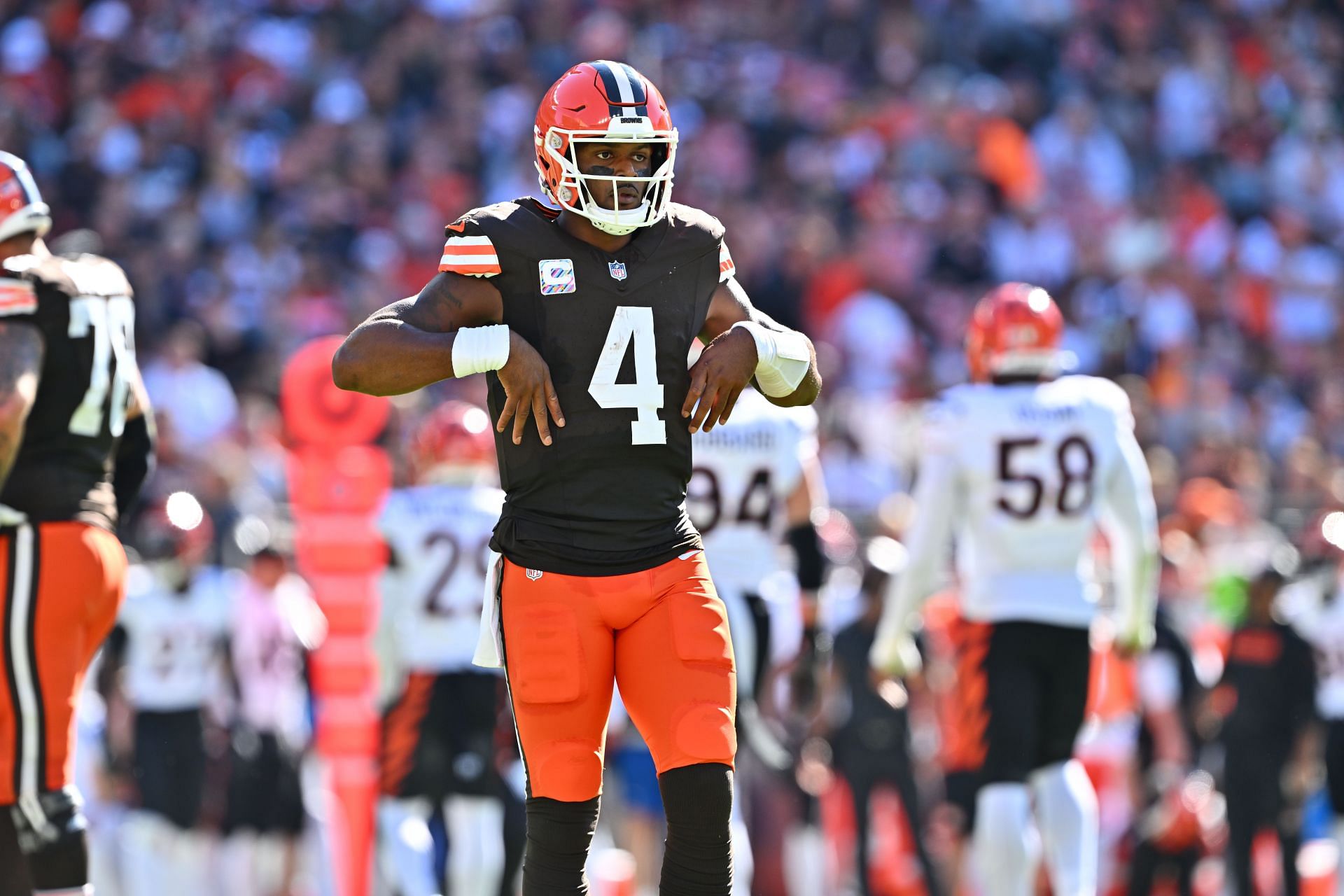 Watson at Cincinnati Bengals v Cleveland Browns - Source: Getty