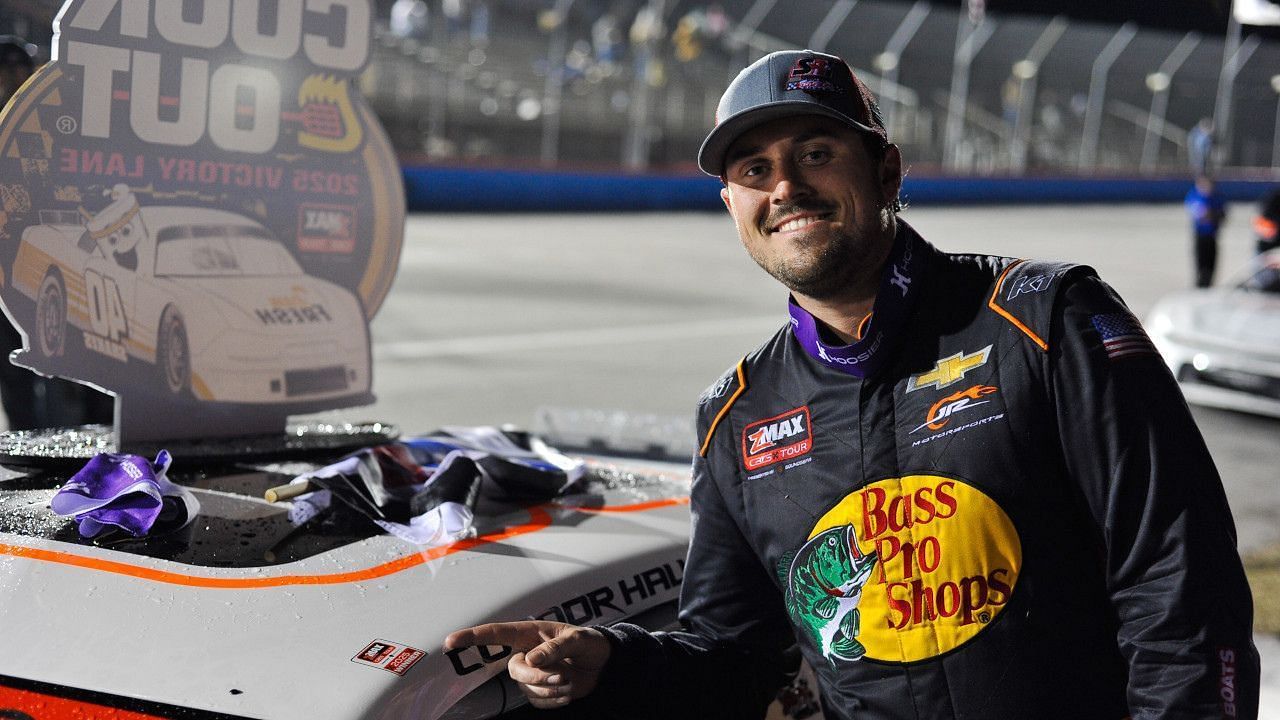 Connor Hall at New River All-American Speedway (Source: @CARSTour)