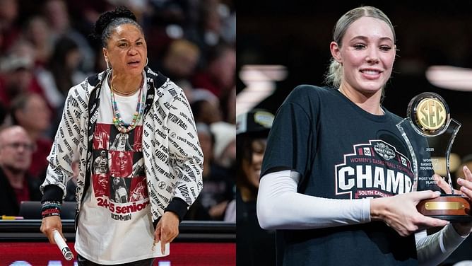 "Dawg playing this game": Dawn Staley fires up South Carolina star Chloe Kitts ahead of March Madness