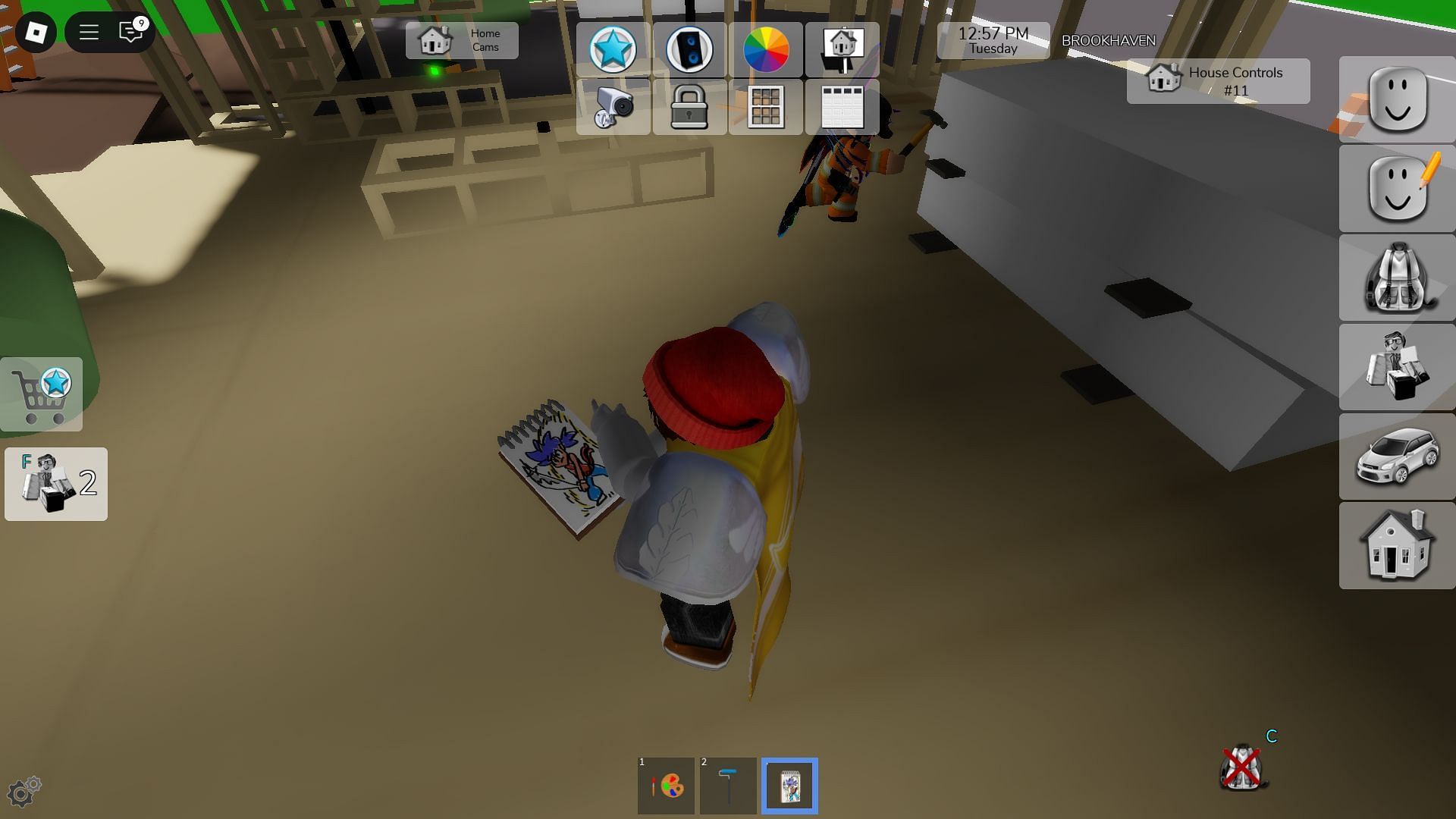 The Artist Tools (Image via Roblox)