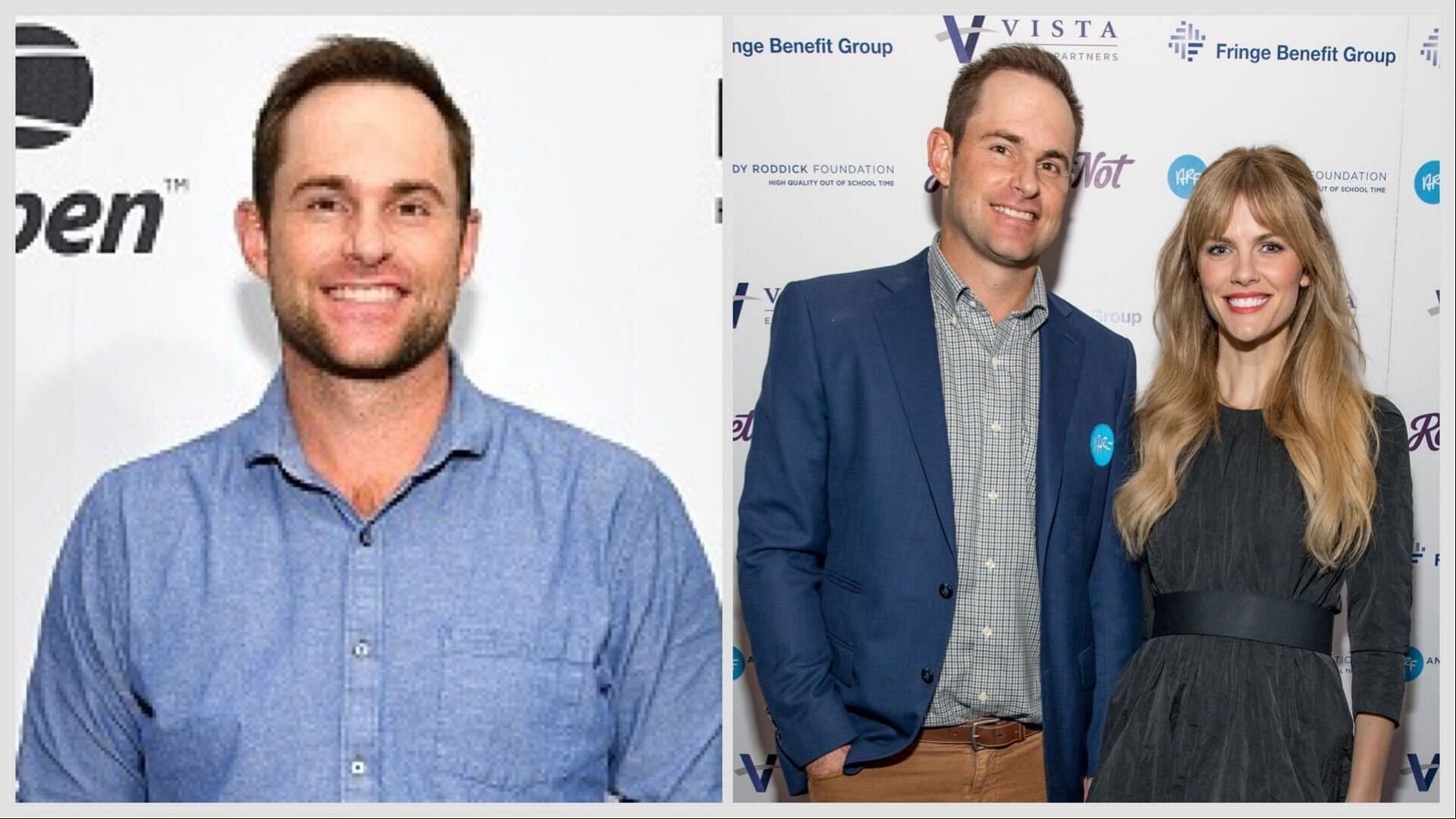 Andy Roddick and wife Brooklyn Decker; ( Image Source - Getty Images)