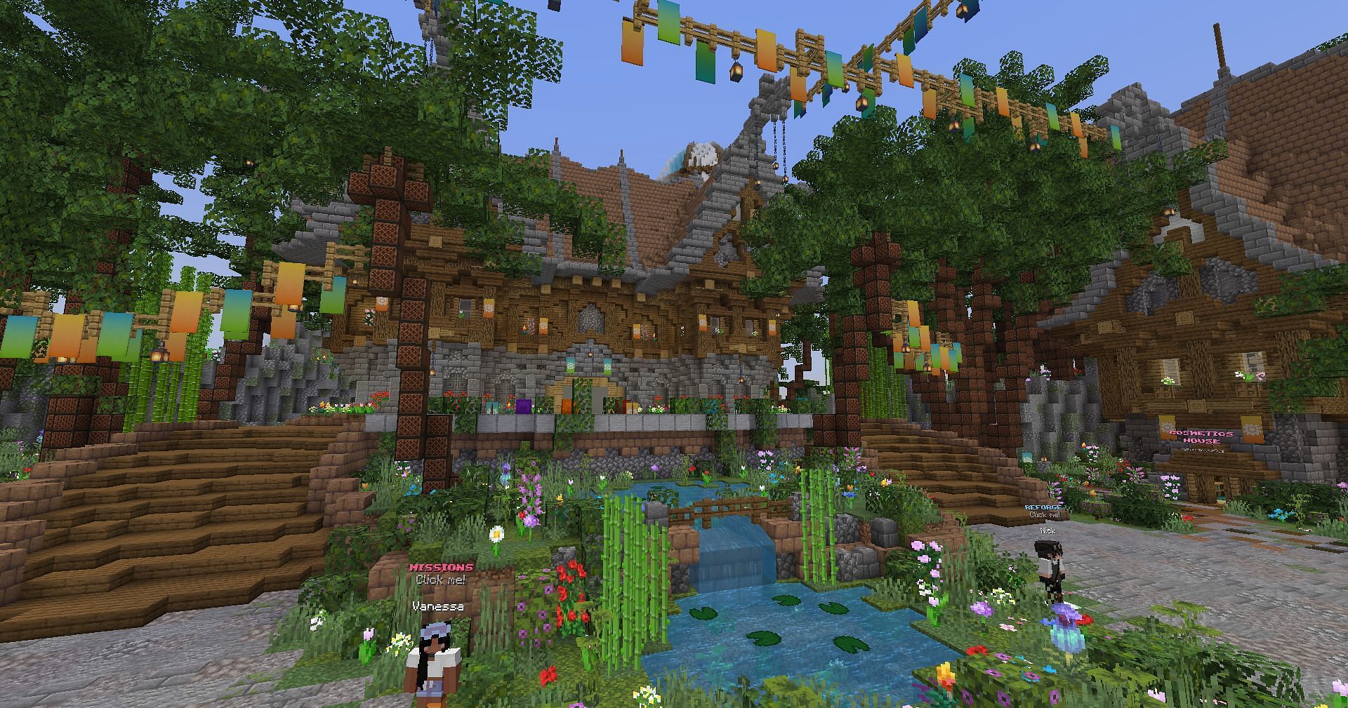 Oasis SMP is great for all players alike (Image via Mojang Studios)