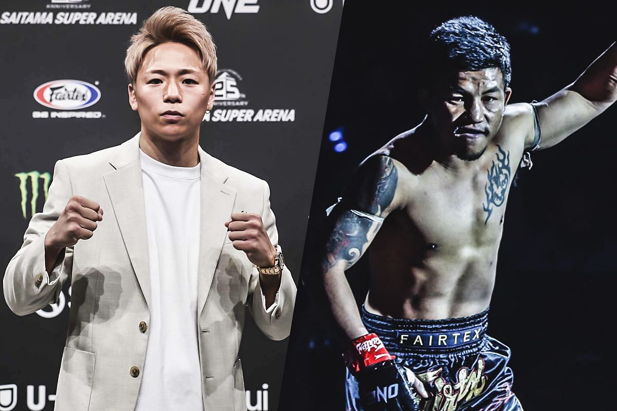 Takeru (L) and Rodtang (R) | Image by ONE Championship