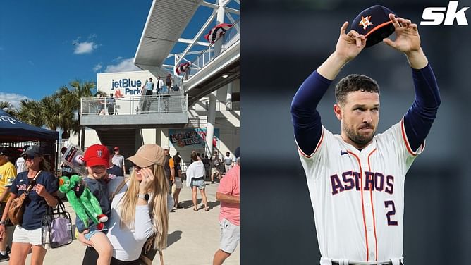 Alex Bregman's wife Reagan & son Knox spend precious mother-son time with bakery date