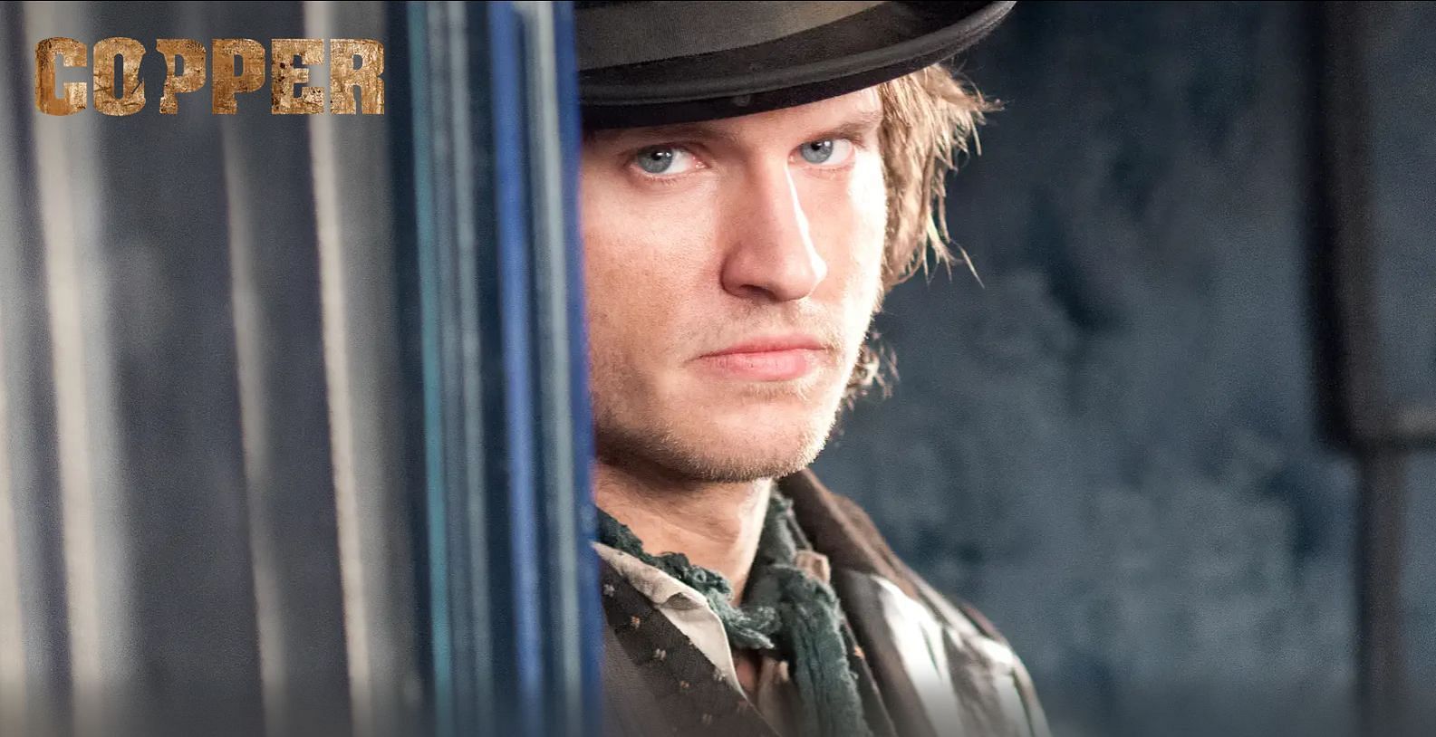 Tom- Weston Jones in a poster for Copper. (Image via Apple TV)