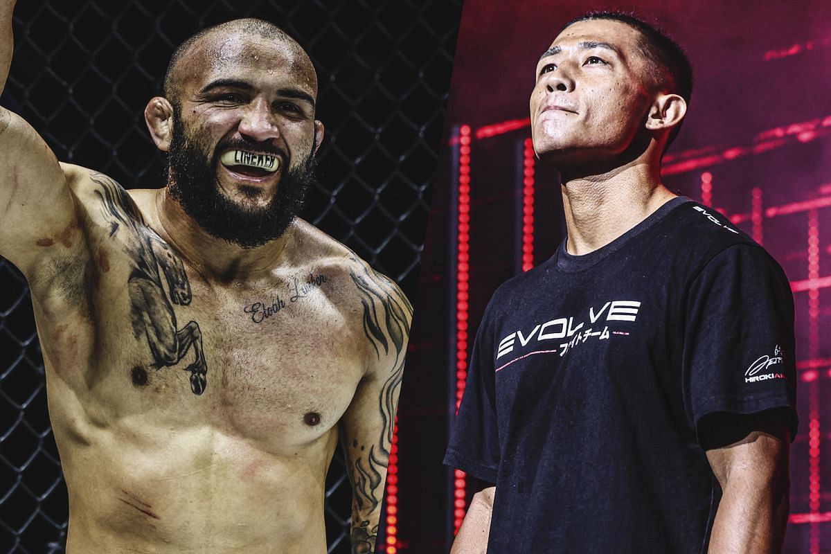 John Lineker and Hiroki Akimoto - Photo by ONE Championship