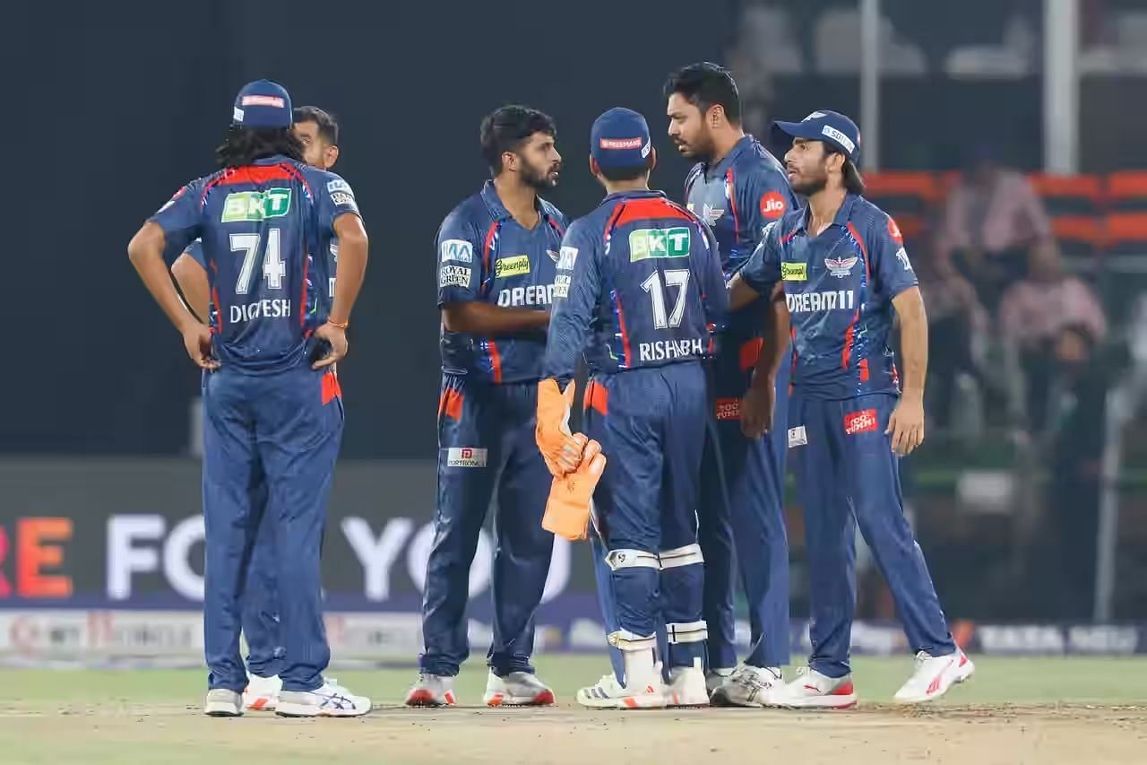 The LSG bowlers gave a decent account of themselves in their IPL 2025 clash against SRH. [P/C: iplt20.com]
