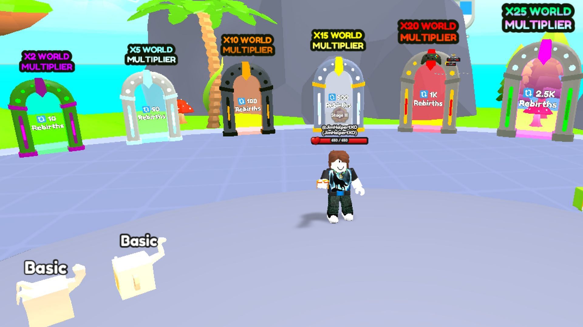 Progress faster in the game by collecting free rewards from gift codes (Image via Roblox)