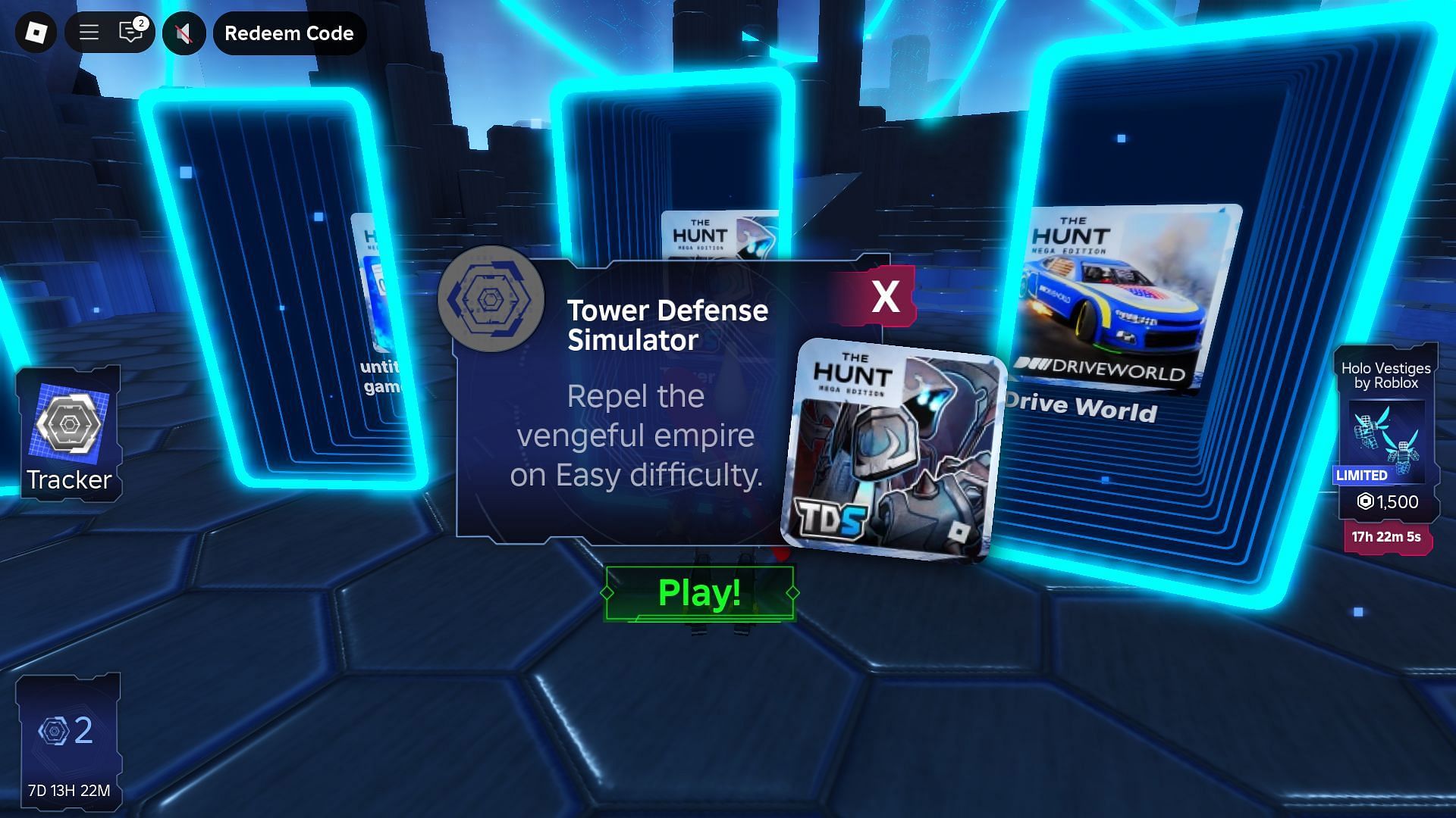 Feature image of The Hunt: Mega Edition Tower Defense Simulator quest