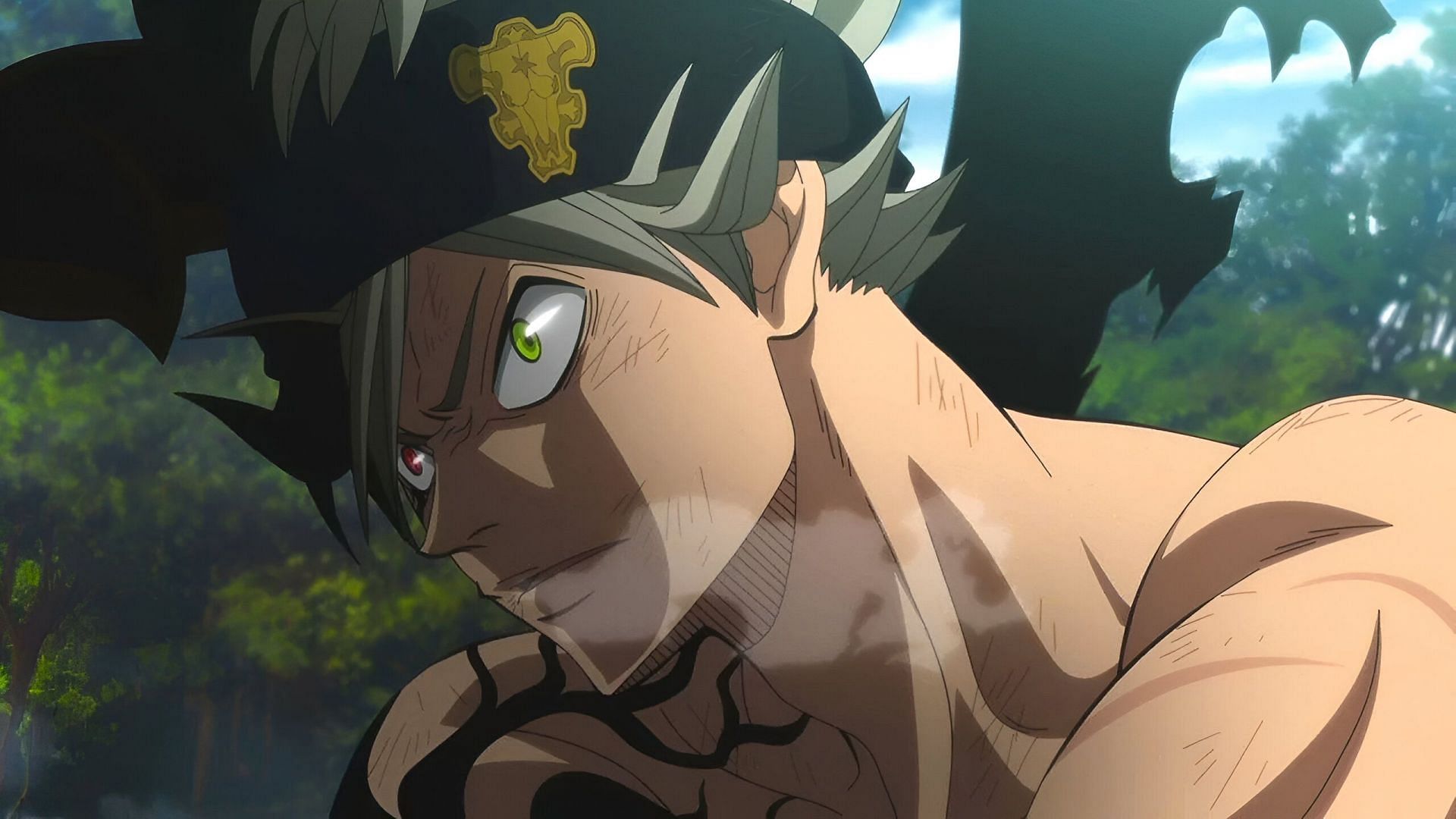 One of the fantasy anime heroes, Asta as seen in the anime (Image via Studio Pierrot)