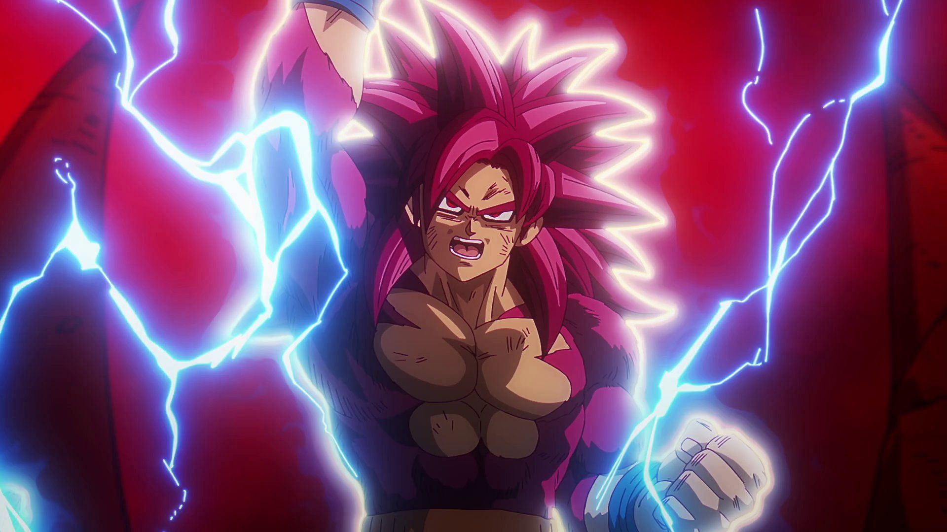 Super Saiyan 4 Goku (Image via Toei Animation).