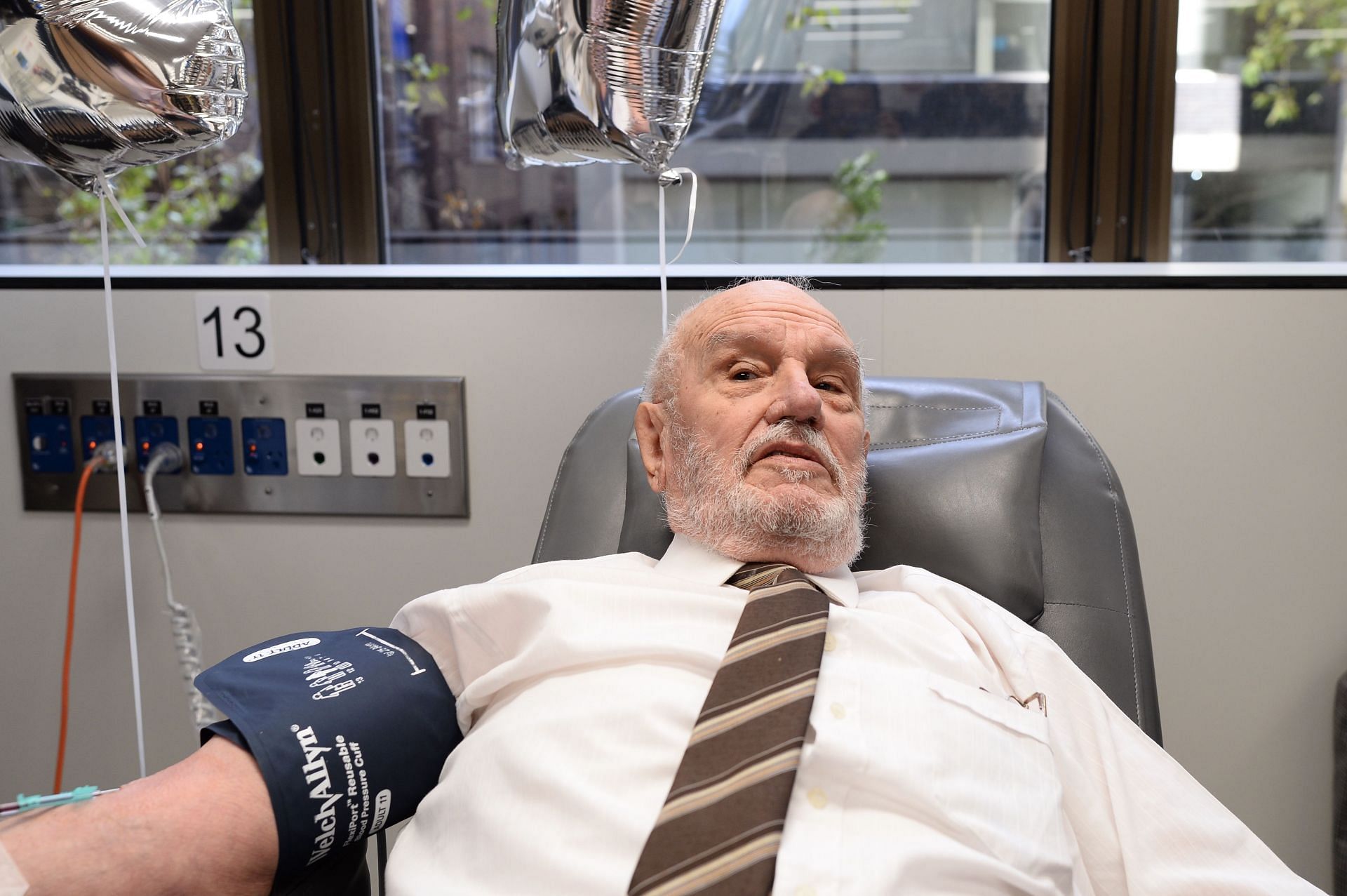 Last blood donation of 81-year-old with rare blood group - Source: Getty