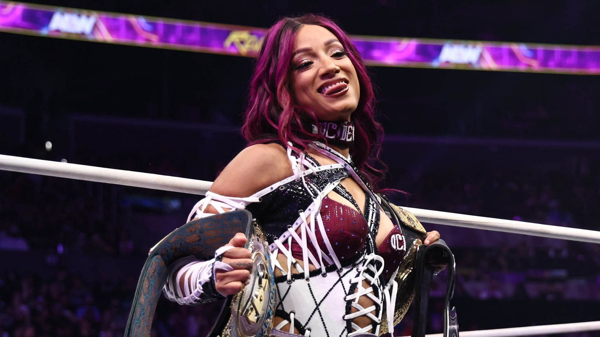 Mercedes Mon&eacute; is the current TBS Champion [Photo courtesy of AEW