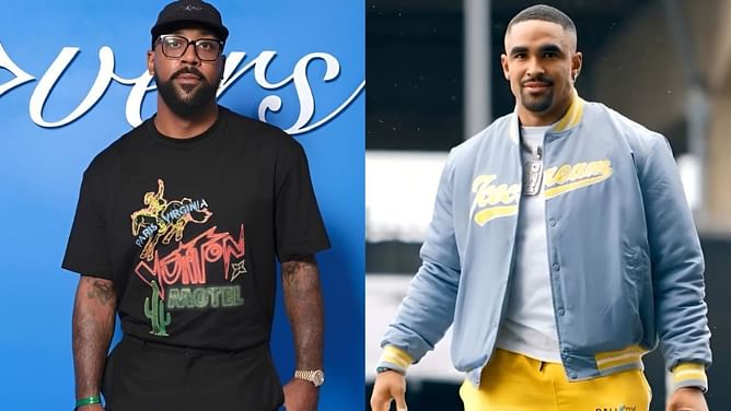 Michael Jordan's son Marcus Jordan expresses excitement as Super Bowl MVP Jalen Hurts sports his luxury brand