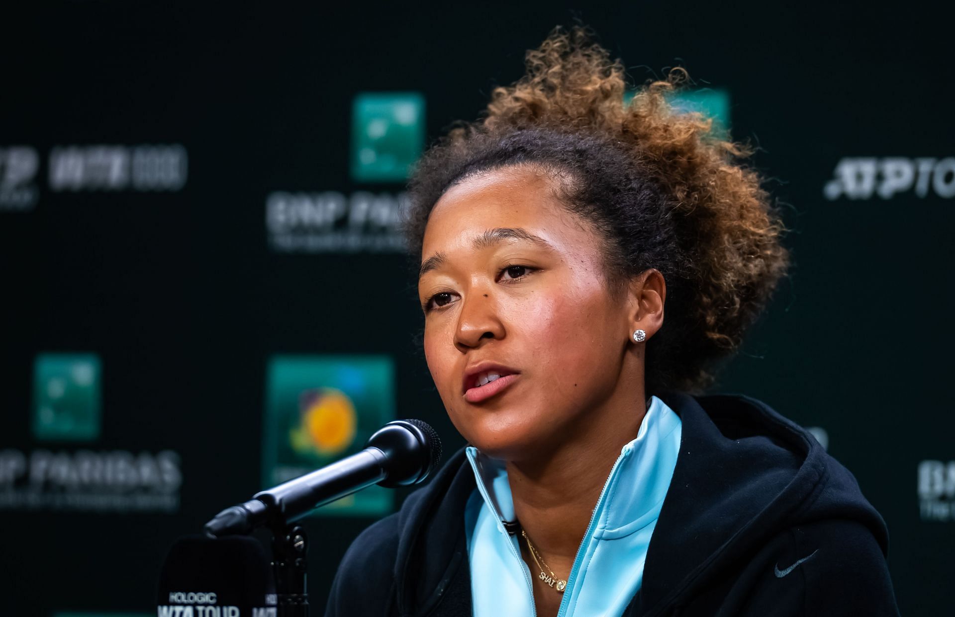 Naomi Osaka at the BNP Paribas Open - Day 1 - Source: Getty