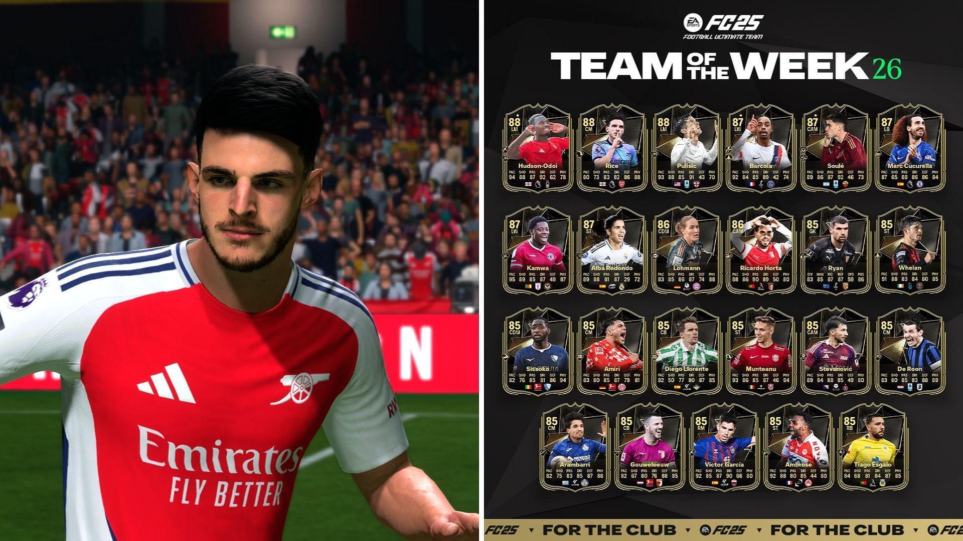 TOTW 26 is now live in Ultimate Team (Image via EA Sports)