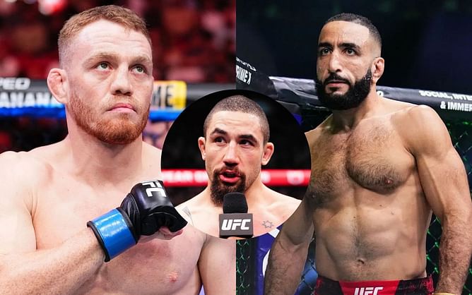 Robert Whittaker explains why he is confident in Jack Della Maddalena ahead of UFC title fight against Belal Muhammad: "I like that fight for 'JDM'"