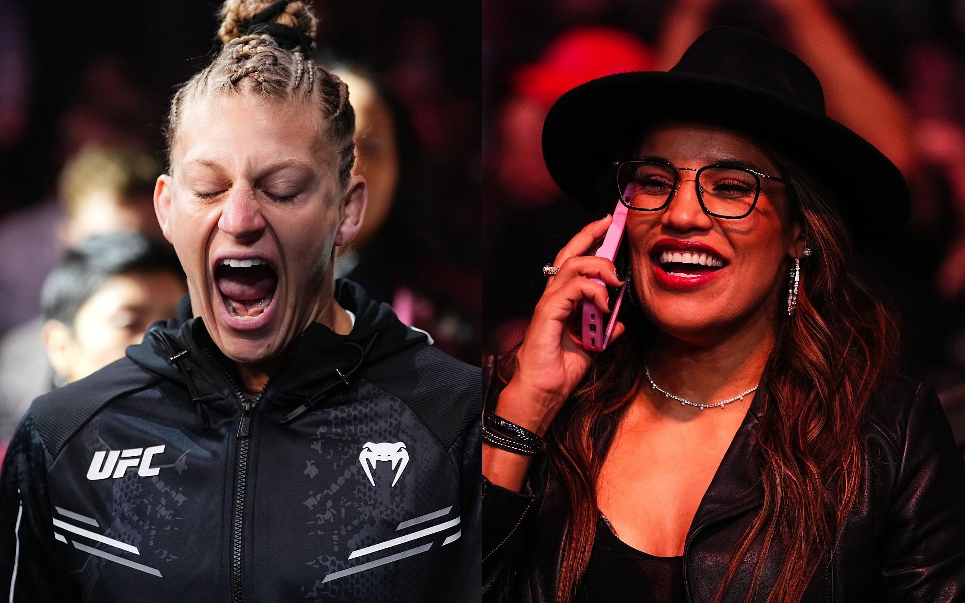 Kayla Harrison (left) and Julianna Pena (right) are expected to clash in a much-awaited grudge match this year [Images courtesy: Getty Images]