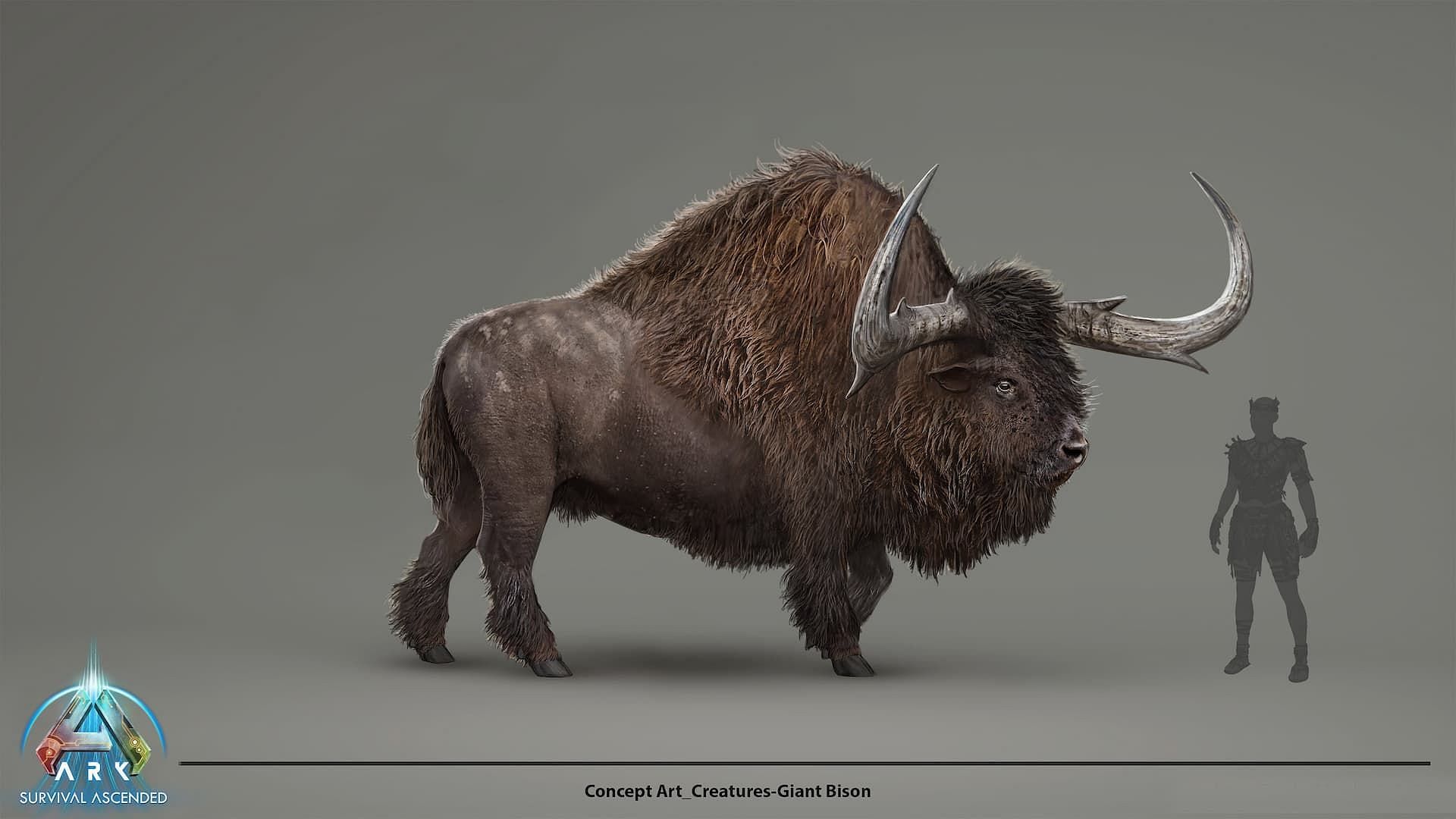 ark survival ascended giant bison