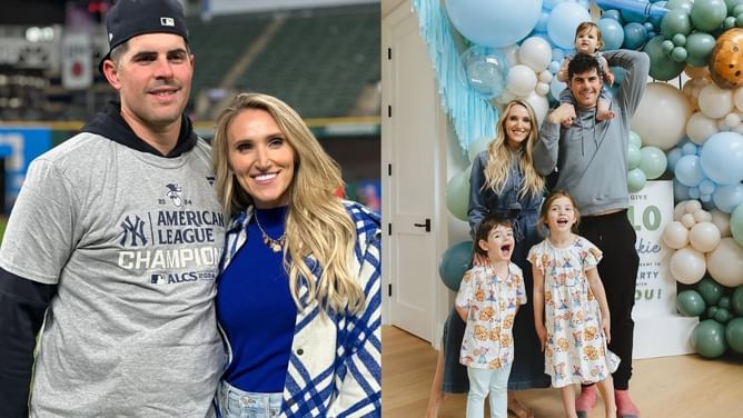 Carlos Rodon's wife Ashley melts hearts with adorable glimpses of daughter Willow & son Bo ahead of Yankees opener