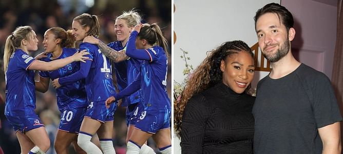 Serena Williams’ husband Alexis Ohanian drops 3-word reaction to Chelsea's thrilling comeback win over Manchester City in Women's Champions League