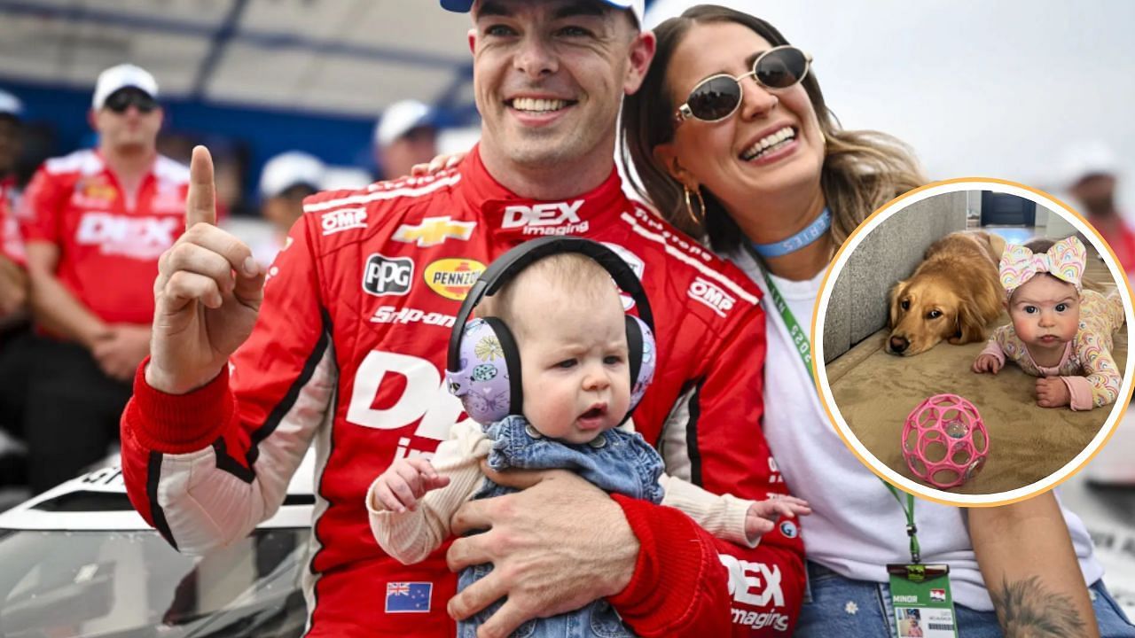 Scott McLaughlin and family