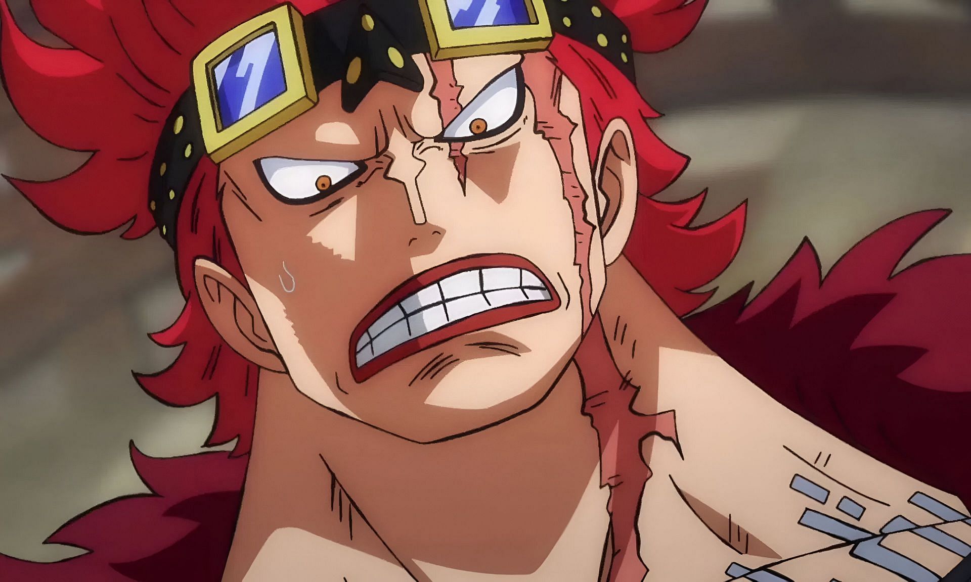 Eustass Kid as seen in the anime (Image via Toei Animation)