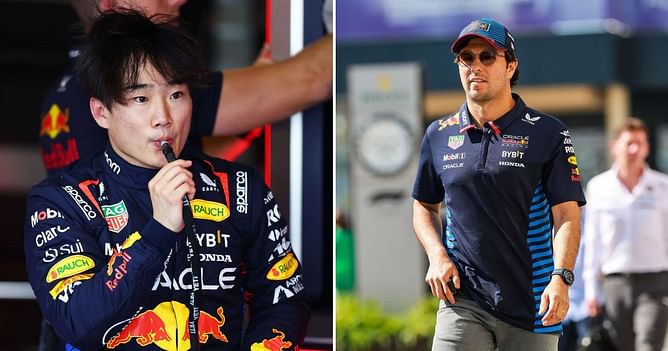 Sergio Perez was against Red Bull’s decision to promote Yuki Tsunoda - Reports