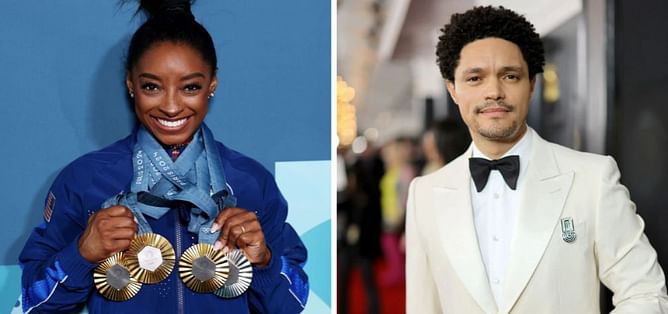 "Hope we can all be more like Simone Biles"- When celebrity Trevor Noah compared gymnast's Olympic journey with how people navigate life’s challenges