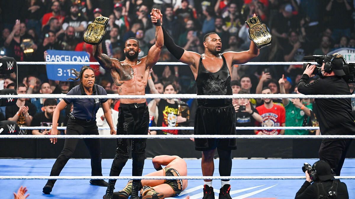 Reigning WWE Tag Team Champions the Street Profits. (Image credits: wwe.com)