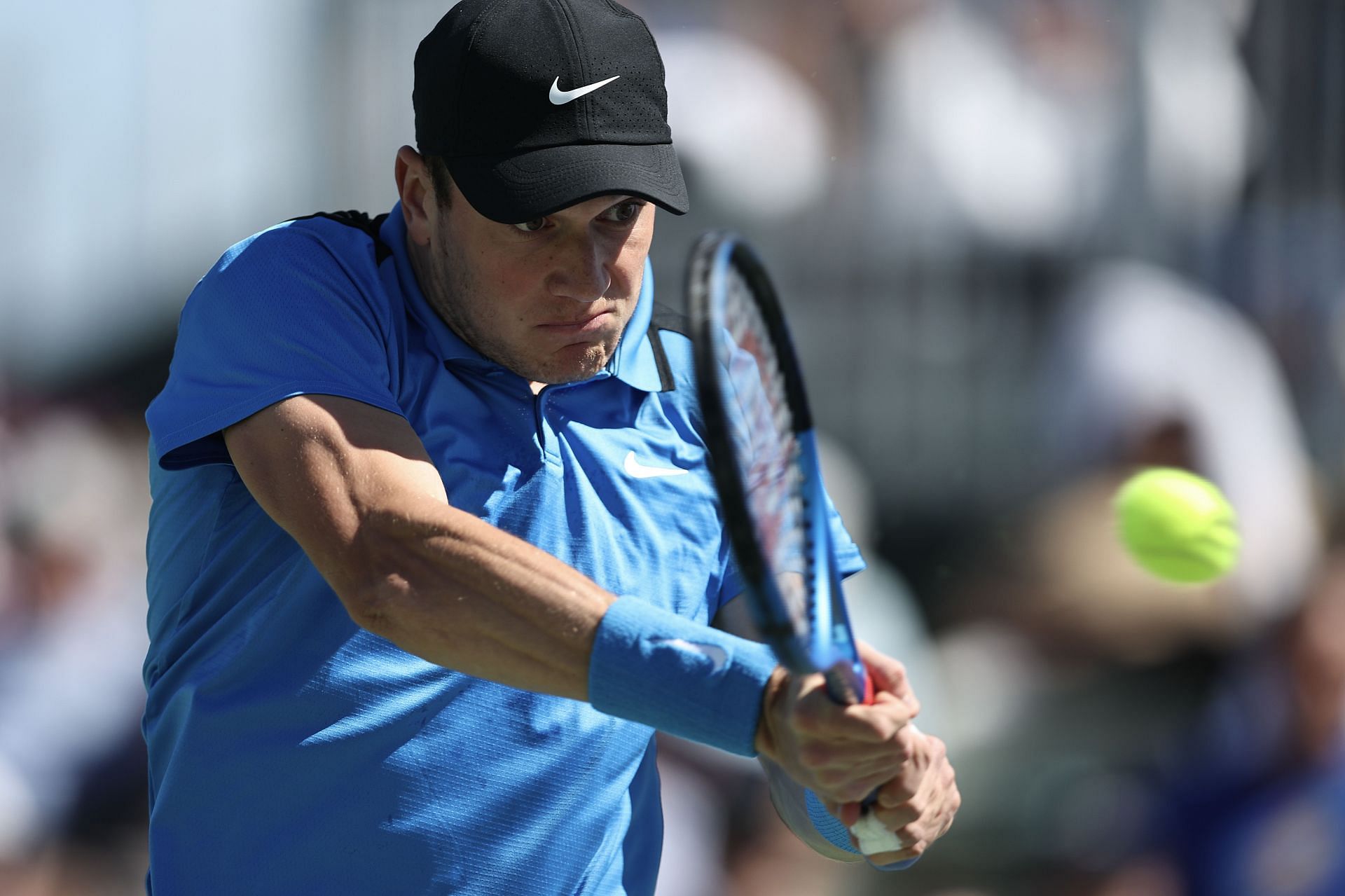 In Picture: Christopher O&#039;Connell in action during Indian Wells (Source: Getty)