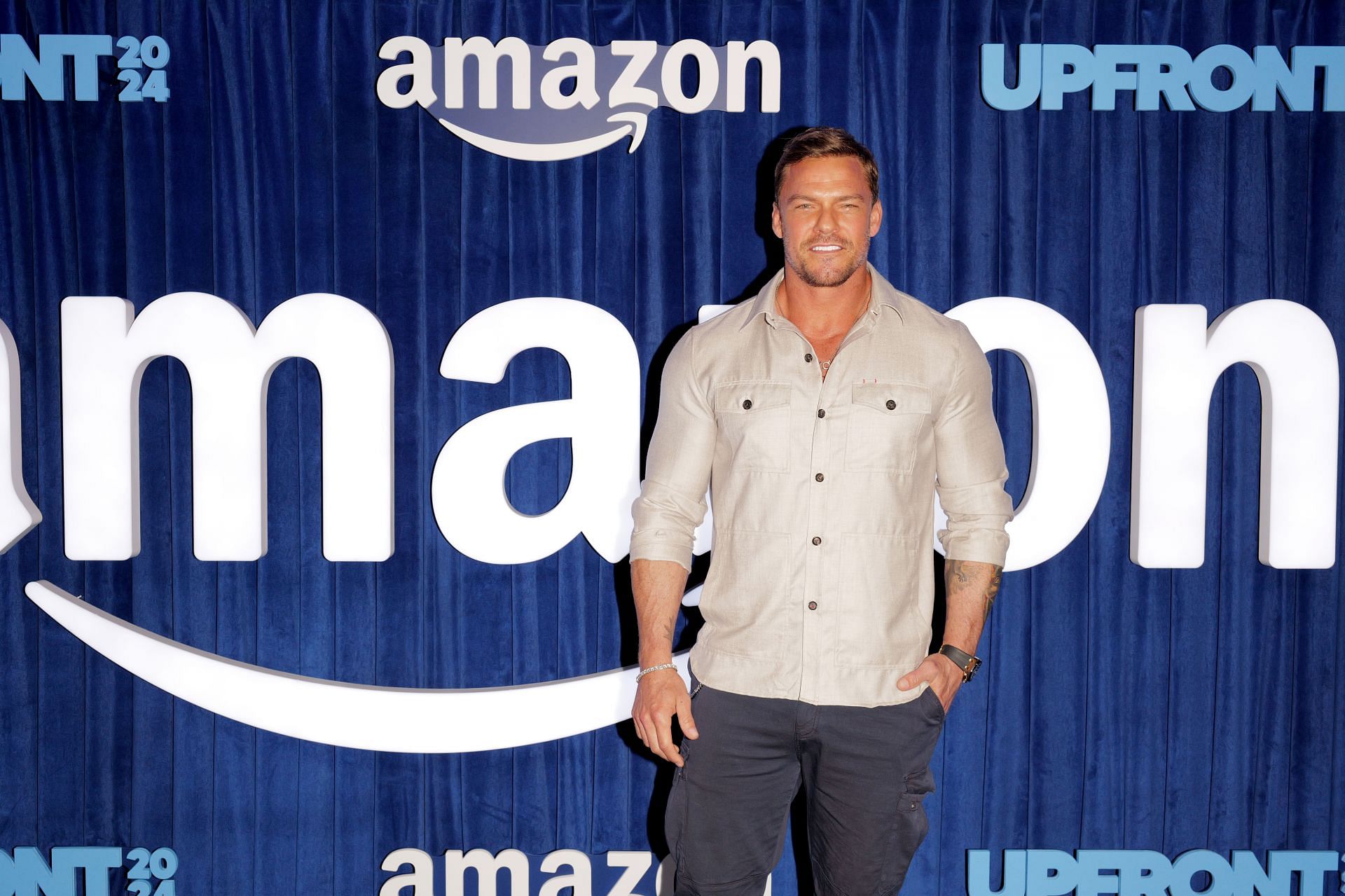 Alan Ritchson at Amazon&#039;s debut of Inaugural Upfront Presentation (Image via Getty)