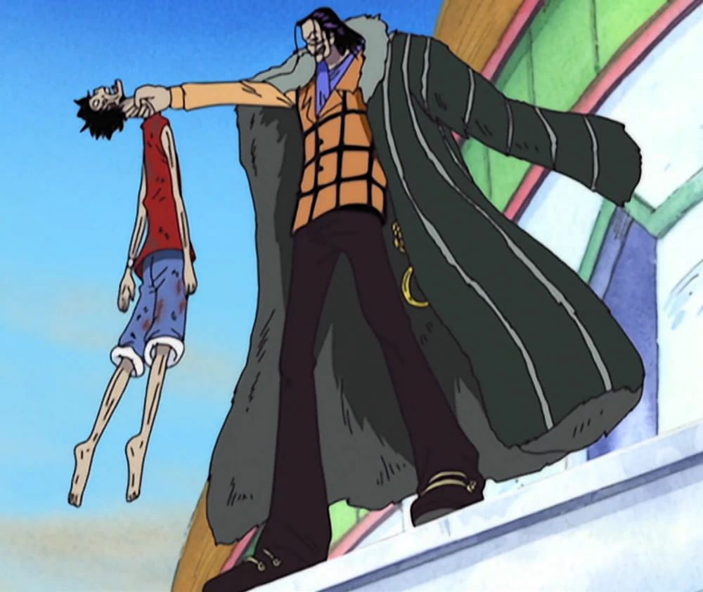 Monkey D. Luffy in One Piece.