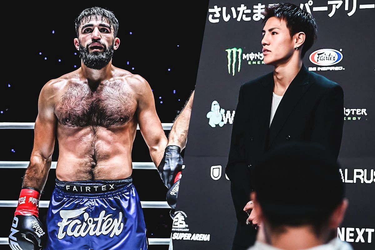 Marat Grigorian (right) and Kaito Ono (left) | Image credit: ONE Championship