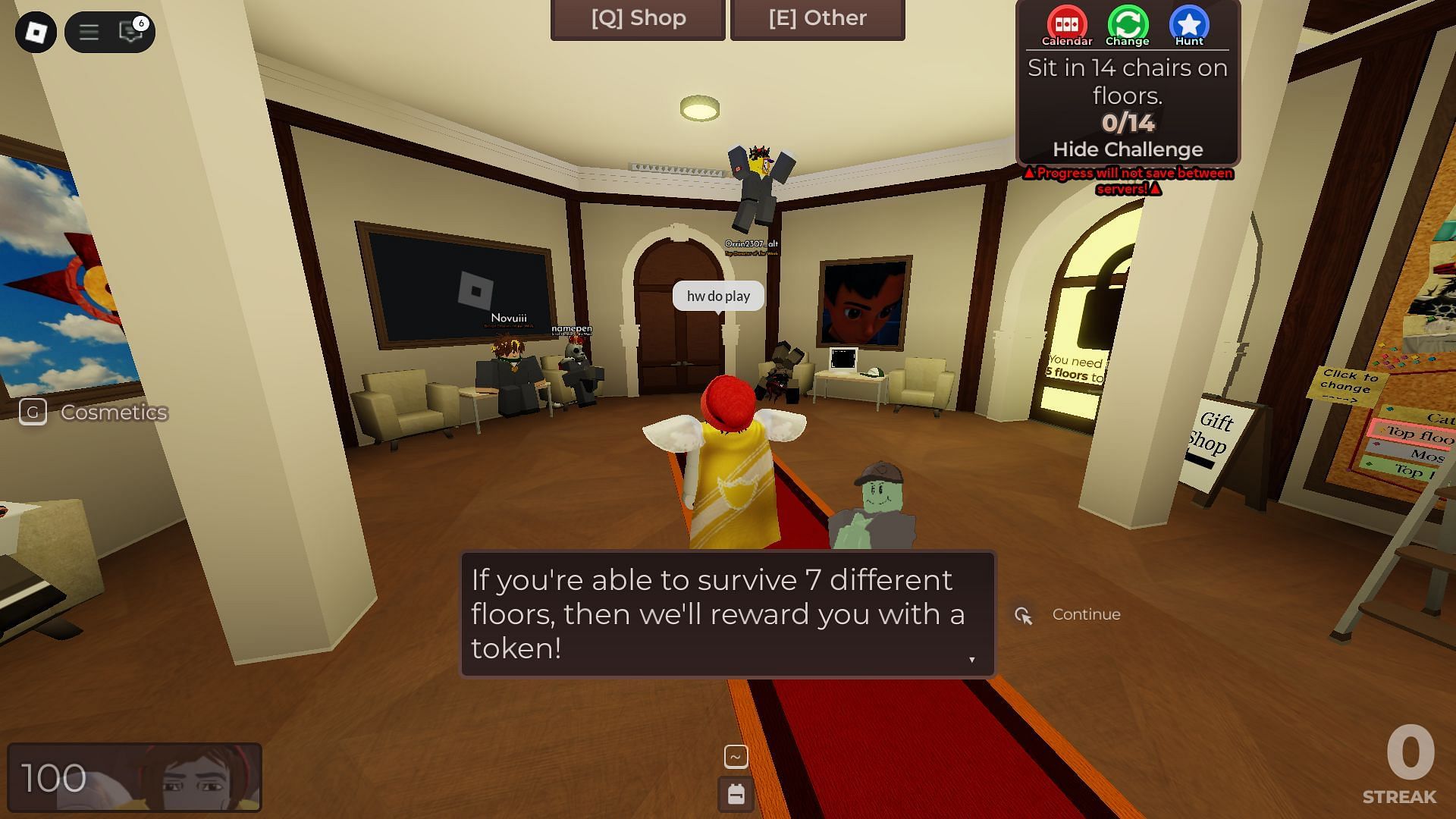 Introduction to The Hunt (Image via Roblox)