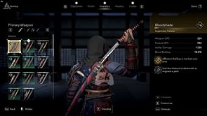 How to obtain the Bloodshade Katana in Assasssin's Creed Shadows