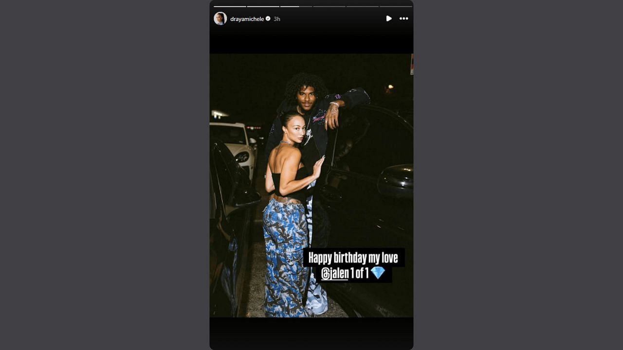 Draya Michele pens a heartfelt tribute for her boyfriend on his birthday. (Credits: @drayamichele/Instagram)