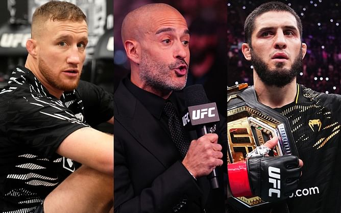 Jon Anik issues verdict on Justin Gaethje potentially getting title shot against Islam Makhachev after UFC 313 win